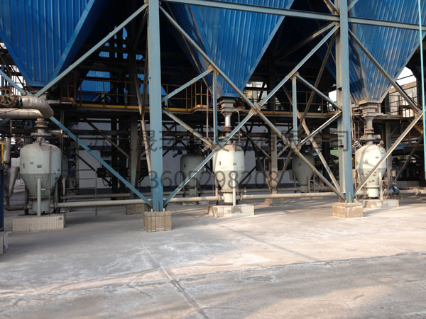 中石化青岛炼化公司1000万吨大炼油项目配套气力输送系统